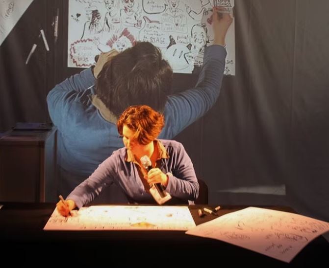 Soizick Jaffré Live Drawing soizick jaffre live drawing